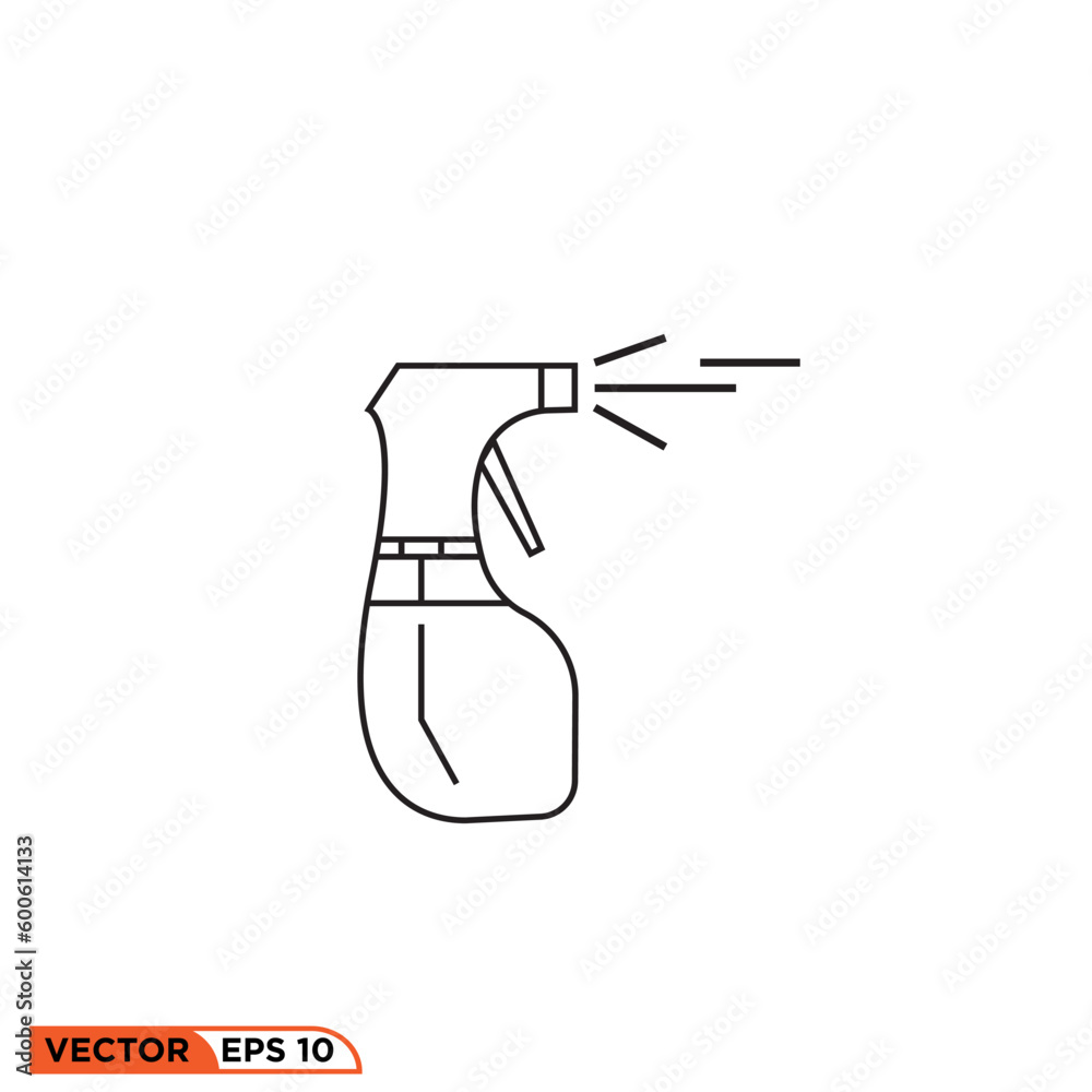 Icon vector graphic of sprayer 