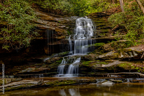 Upper Turkey Creek Falls in West Virginia