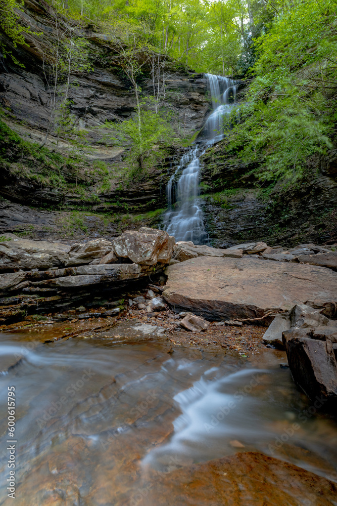Obraz premium Cathedral Falls in West Virginia