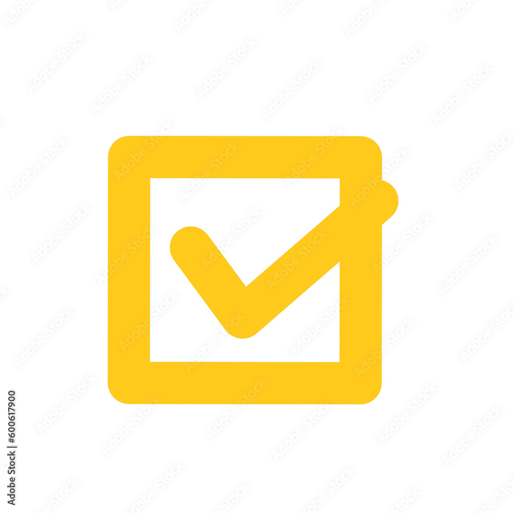 Иконка чекбокс. Значок квадратик с галочкой. Чекбокс. Выбранный чекбокс. Галочка в квадрате на прозрачном фоне.