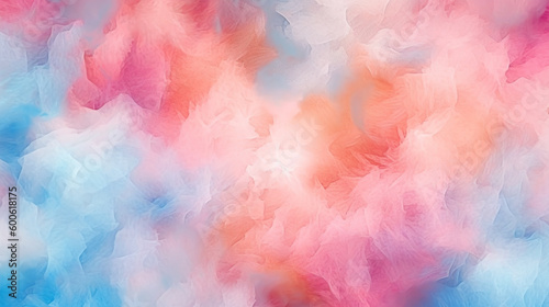 Generative AI, a watercolor effect for a soft and dreamy website design