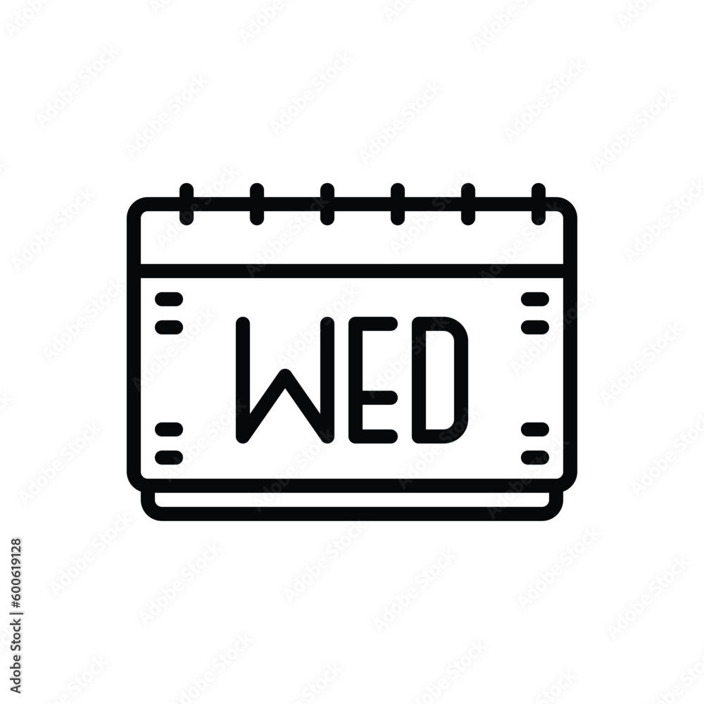 Black line icon for wed Black line icon for wed