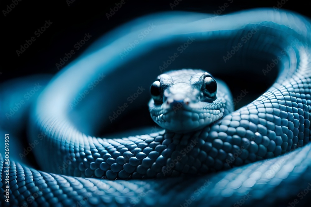 Fototapeta premium close up of a snake