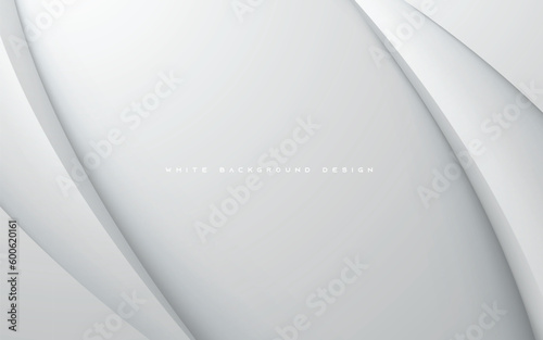 Abstract light silver background vector. Dynamic dimension layer design.