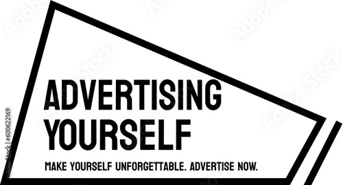 Advertising Yourself - promoting oneself for professional opportunities