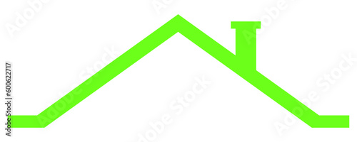 Rooftop Real Estate Logo Symbol Design Template