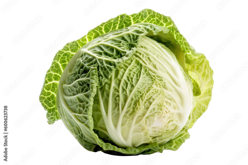 Cabbage isolated on white background, close up. Fresh cabbage PNG Cabbage isolated on white background, close up. Fresh cabbage PNG