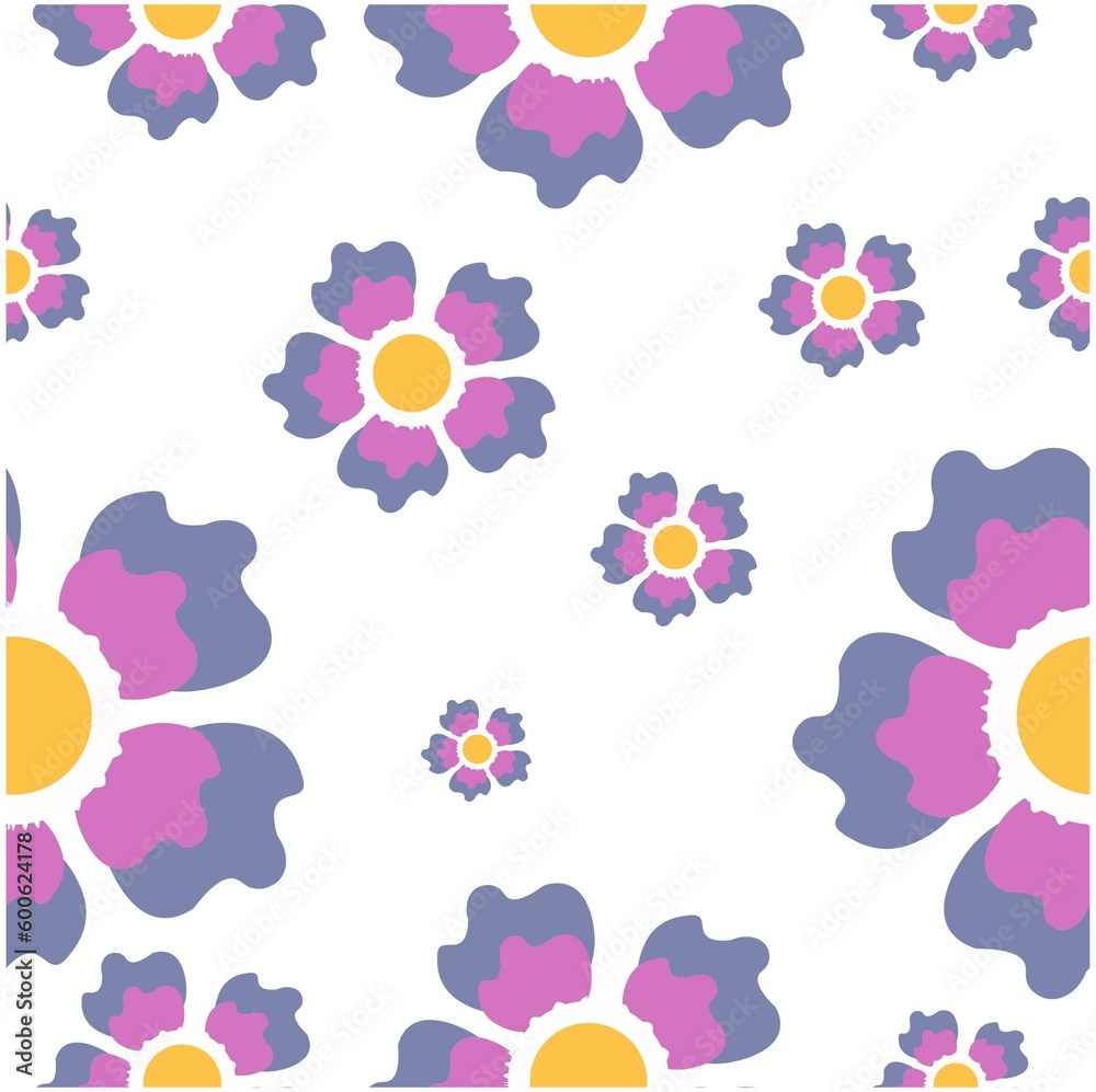 Floral Seamless Pattern Design Floral Seamless Pattern Design