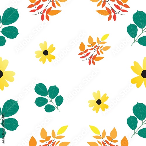 Floral Seamless Pattern Design 