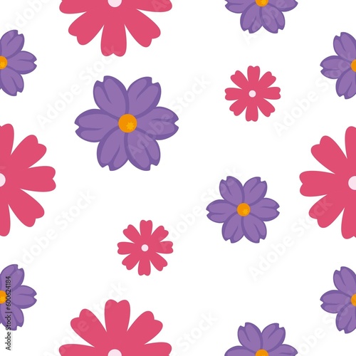 Floral Seamless Pattern Design 