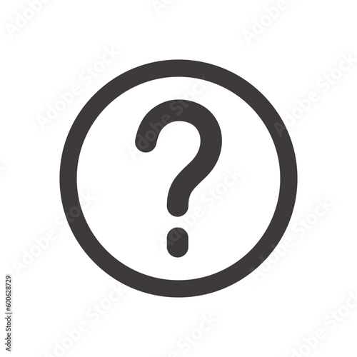 製品設計やアプリ開発やプログラミングに使える、シンプルで使いやすいクエスチョンアイコン