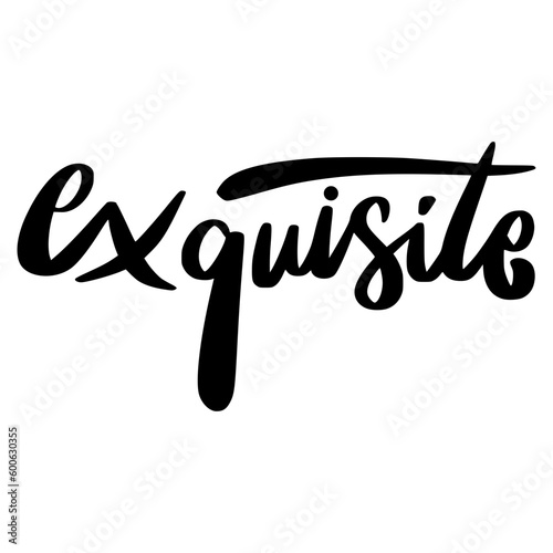 Exquisite Lettering. Word Ideas Lettering Stickers