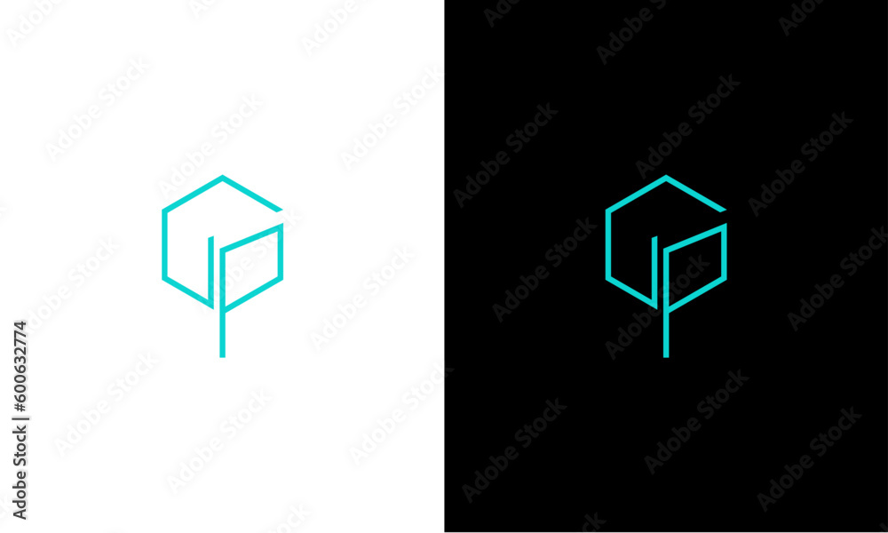 Obraz premium logo gp