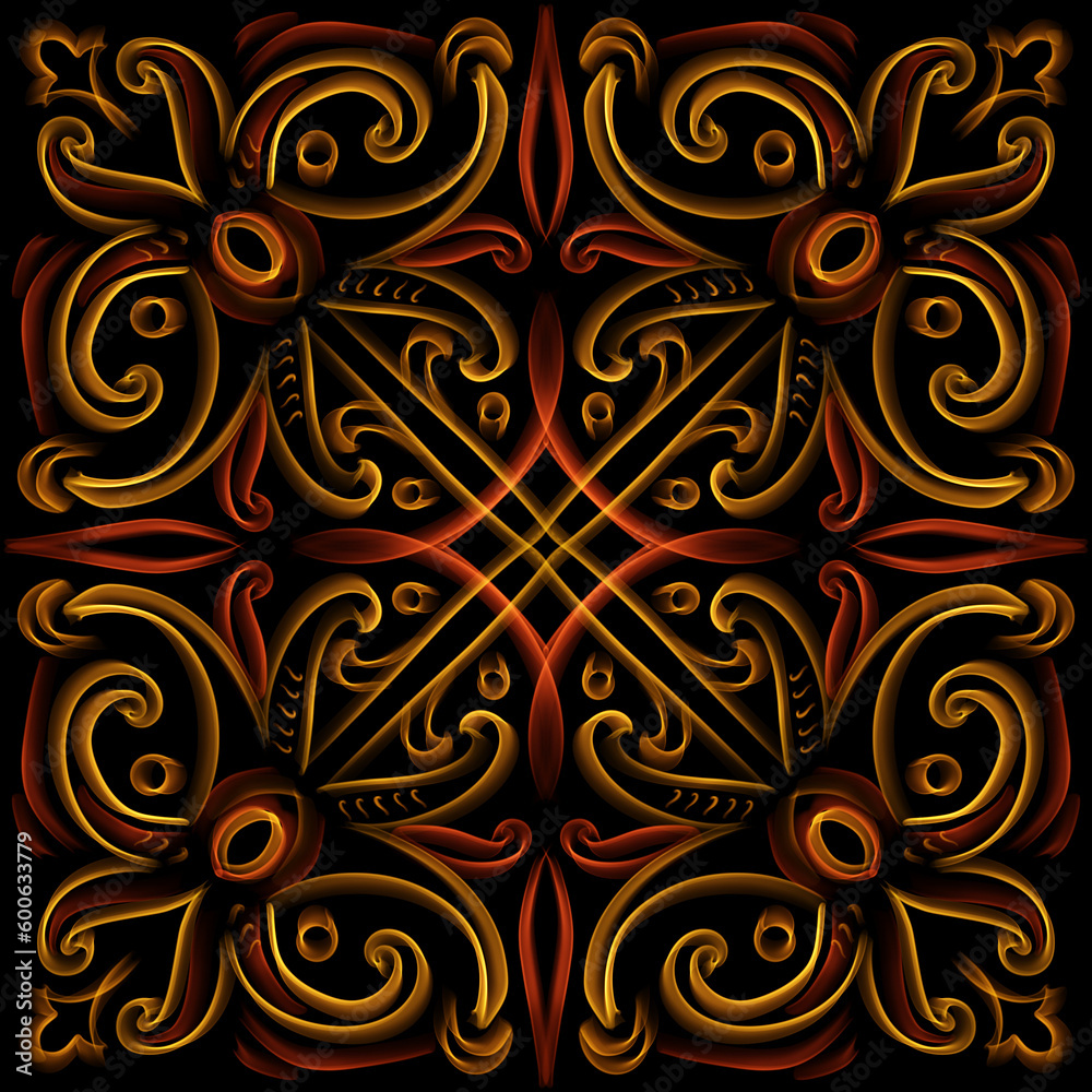 Dayak ornaments Dayak ornaments