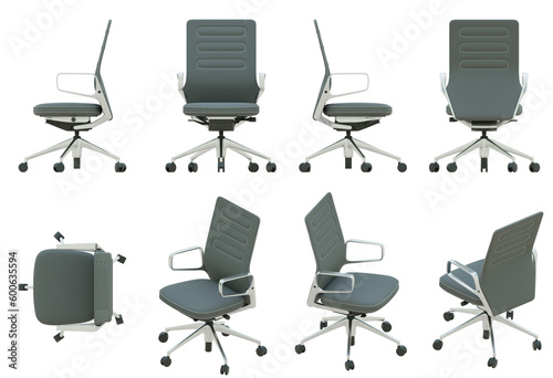 Office Chair cutout png 