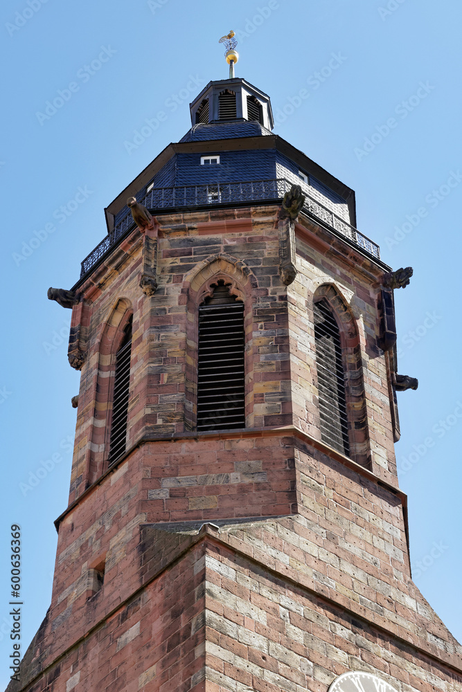 tower of the collegiate church of landau in der pfalz