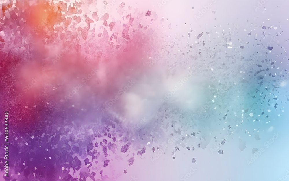 Obraz premium Colorful Glitter Mist Paint Gradient Abstract Background