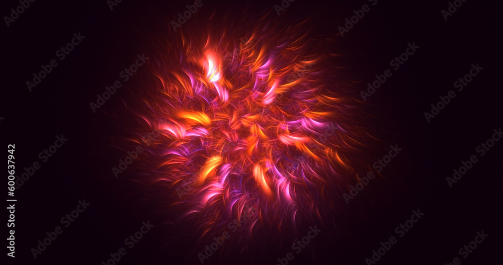 3D rendering abstract fractal business background 3D rendering abstract fractal business background