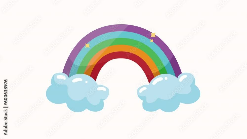 lgtbiq community flag in rainbow animation lgtbiq community flag in rainbow animation