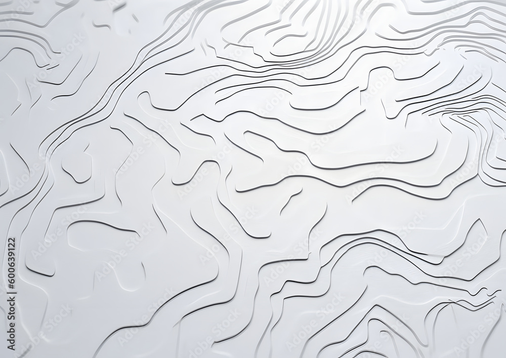 Abstract topography lines background