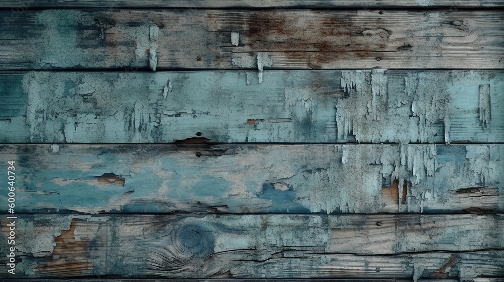 a close up of a wooden wall with peeling paint on it. generative ai a close up of a wooden wall with peeling paint on it. generative ai