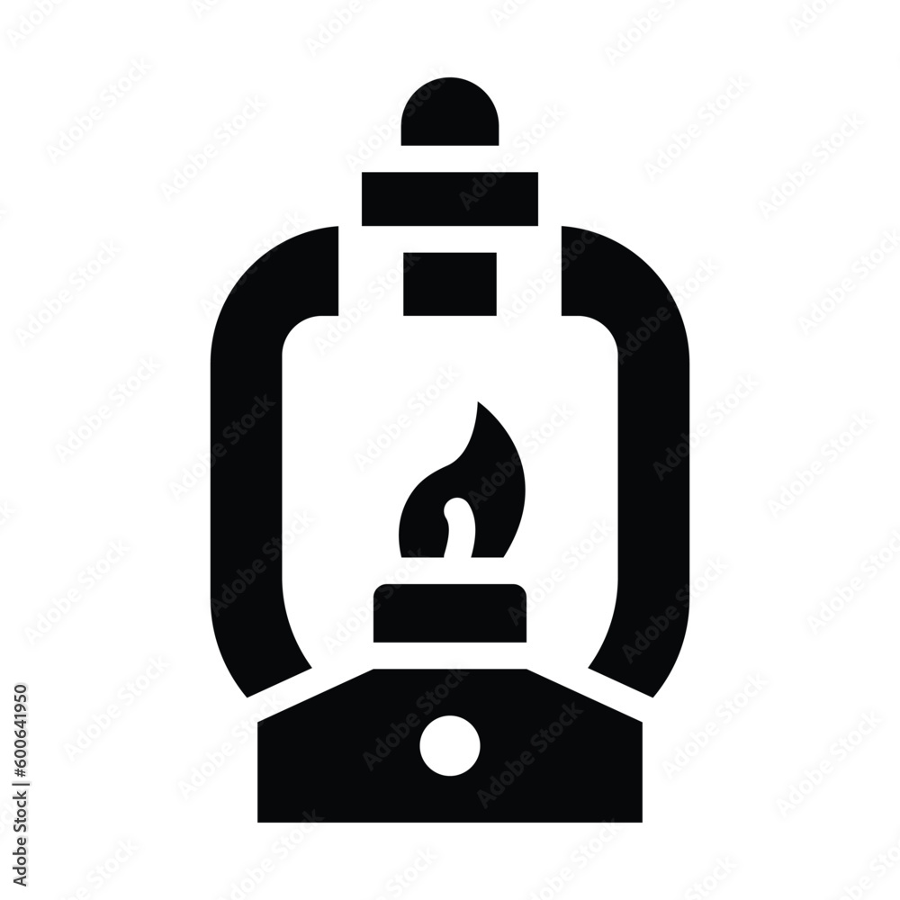 lantern glyph icon illustration vector graphic lantern glyph icon illustration vector graphic