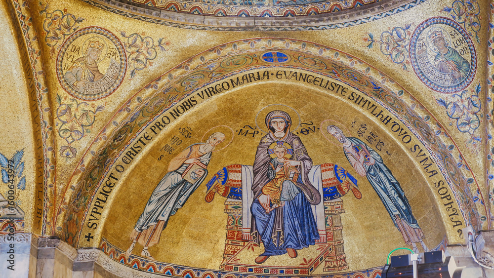 Basilica of Saint Mark Venice mosaic