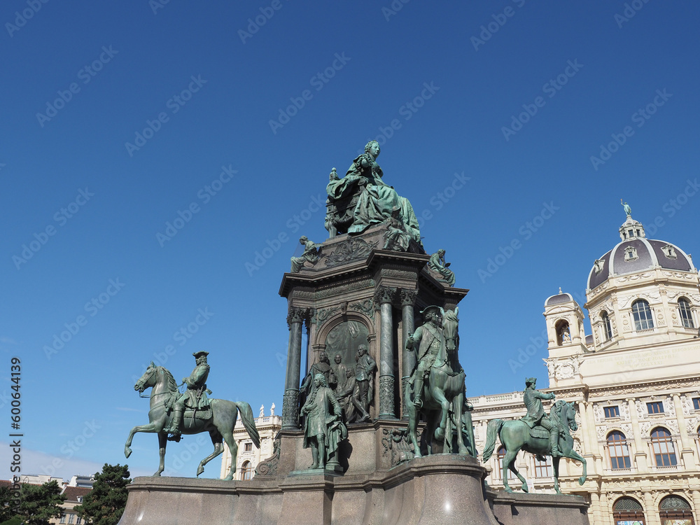 Maria Theresa monument in Vienna