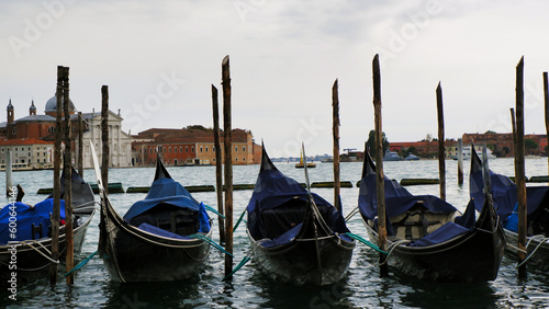 Gondolas at Grand Canal, Venice, Italy © Маркіян Паньків