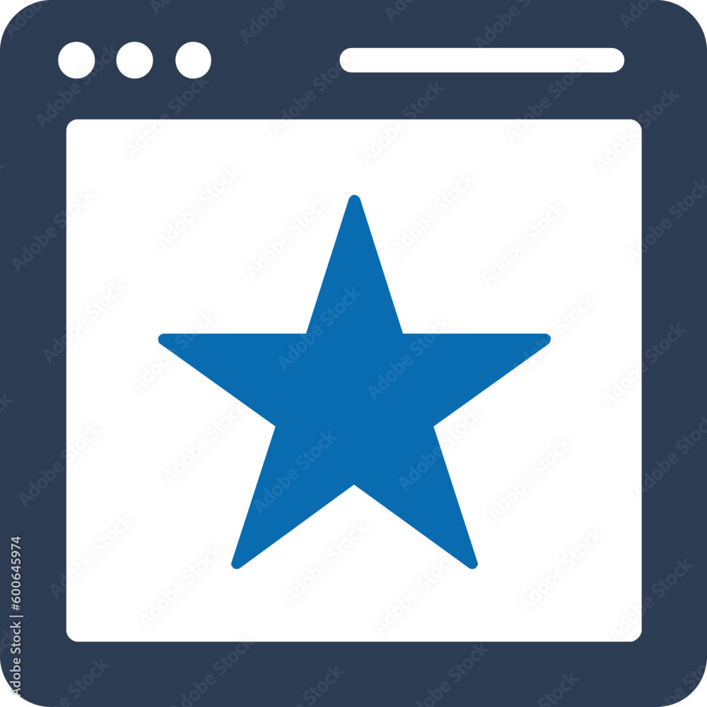 Obraz premium Favorite Webpage