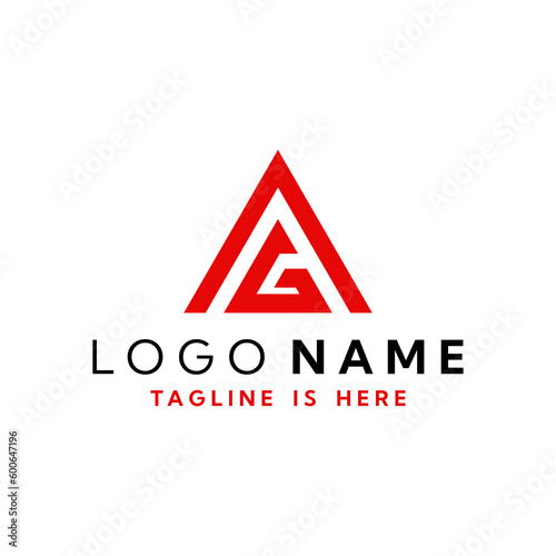 Lettermark AG logo design Free Download Lettermark AG logo design - GFXLoad