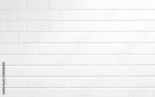 Abstract white brick wall texture for pattern background. old white brick wall texture for background.