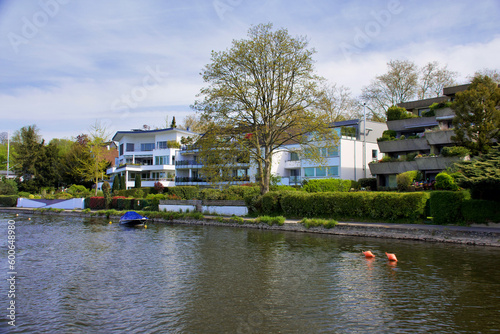 Houses along the Ruhr Valley