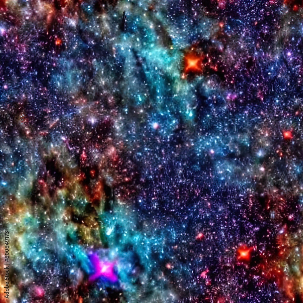 Space pattern, Nebula Seamless Pattern, Stars Seamless Pattern, Galaxy texture, Universe Pattern, Universe background, Background with stars