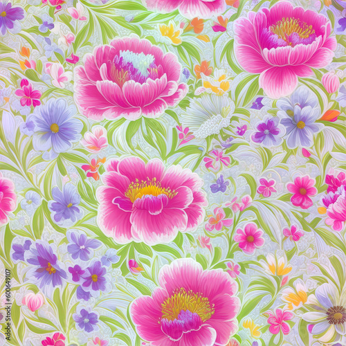 Floral seamless pattern  Flower Seamless pattern  Rose background  Hawaian Pattern  Tropical Texture  Hibiscus Texture  Blossom Pattern  Orchid Background