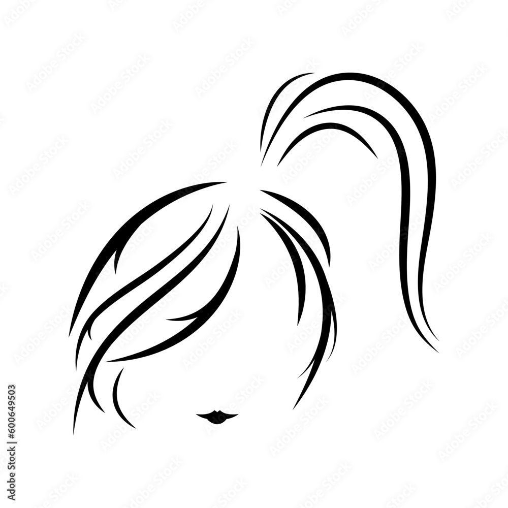 hair logo vector illustration hair logo vector illustration