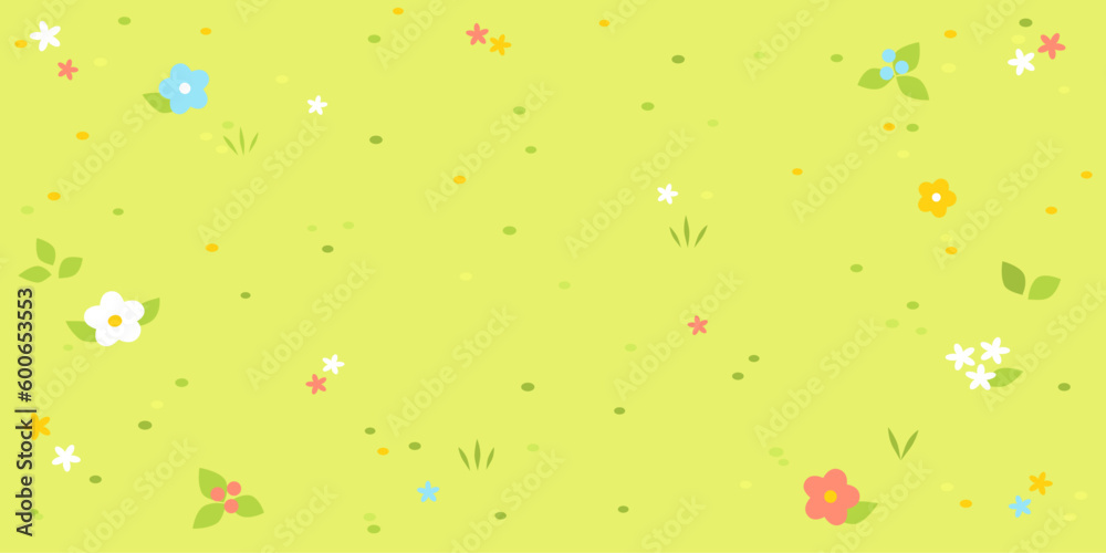 背景イラスト_草原 背景イラスト_草原