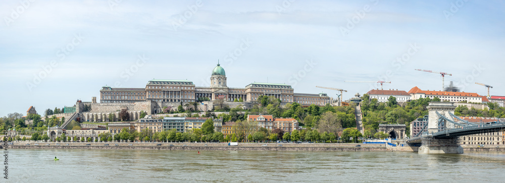 panorama of the city of Budapest