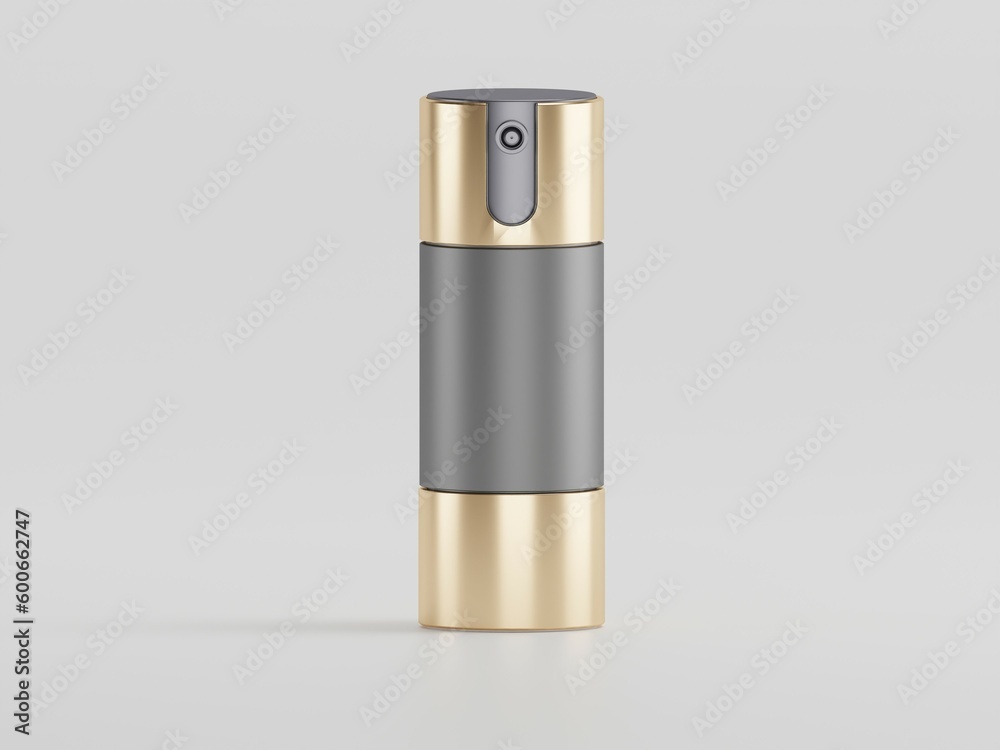 Perfume spray bottle 3d illustration with white background Perfume spray bottle 3d illustration with white background