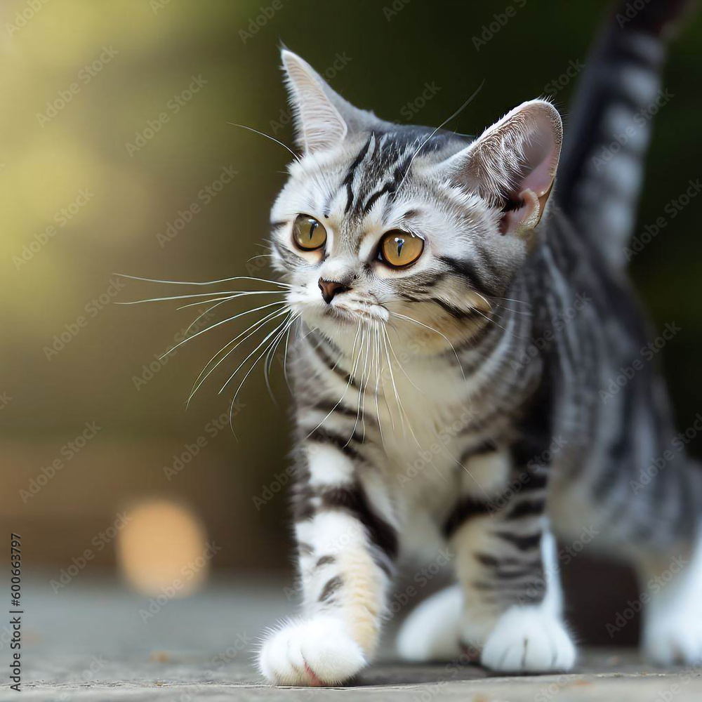 Fototapeta premium portrait of a cat