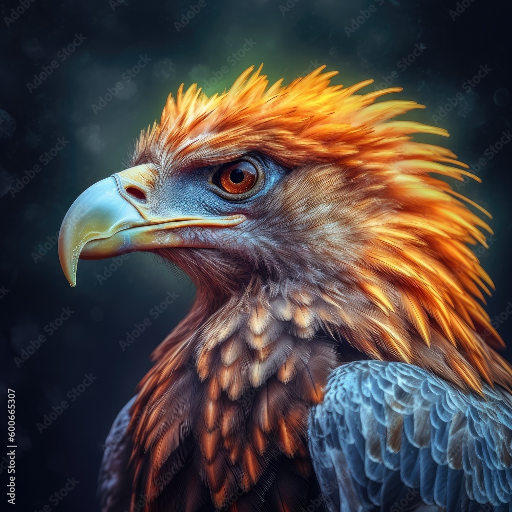 Majestic powerful a colourful beautiful animal Majestic powerful a colourful beautiful animal