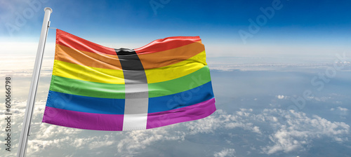 homoflexible flag Homoflexible is a sexual orientation in which someone is primarily attracted to the same sex, but also experience attraction to the opposite sex.