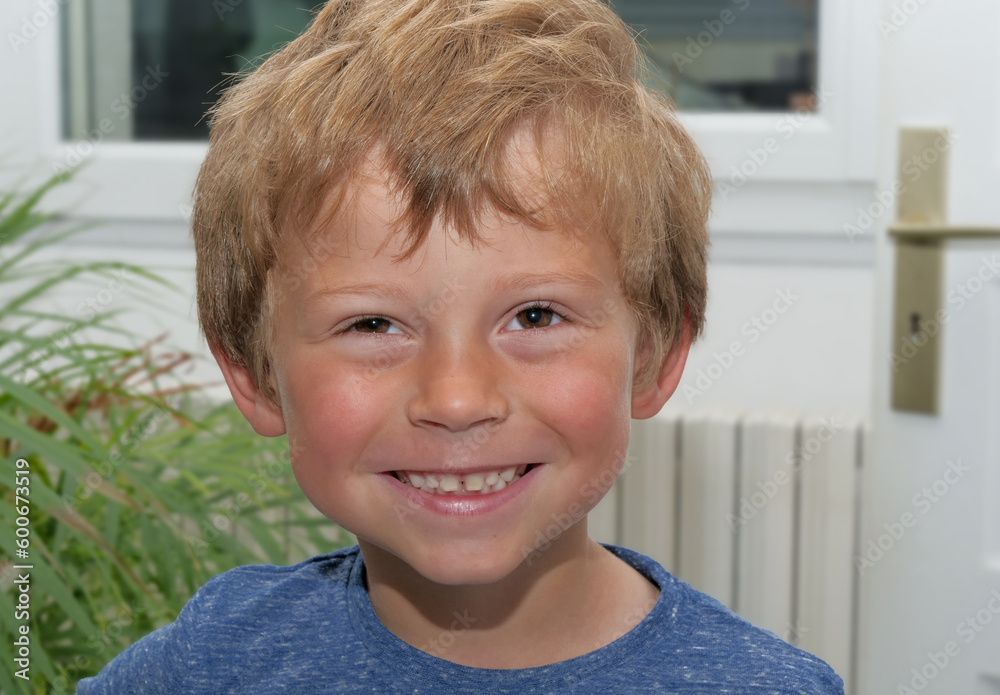 portrait of young child smiling portrait of young child smiling