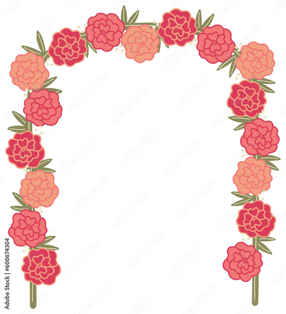 Spring Floral Arch Spring Floral Arch