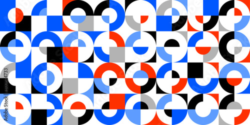 Abstract seamless geometric pattern. Geometric vector image.