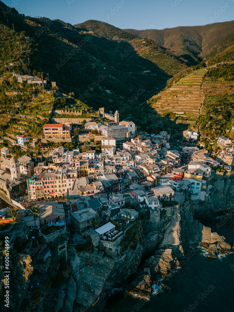 Beautiful Italian village, Cinque Terre, Italy 