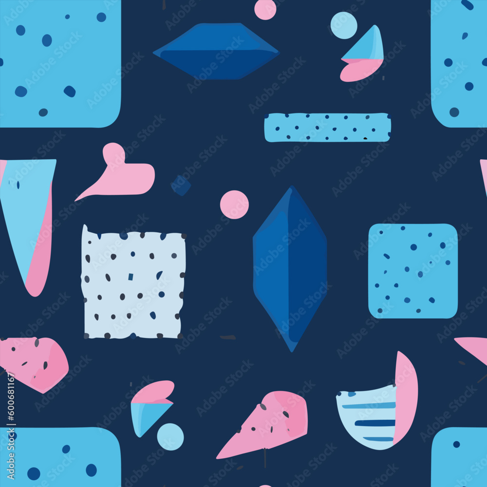 Abstract Geometric Pattern features sharp textures and pastel colors. It's perfect for backgrounds, posters, cards, textiles, wallpaper templates, pillows, dresses, shirts, and sheets. Abstract Geometric Pattern features sharp textures and pastel colors. It's perfect for backgrounds, posters, cards, textiles, wallpaper templates, pillows, dresses, shirts, and sheets.