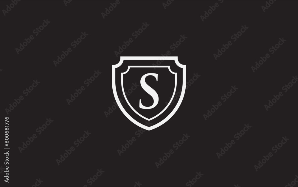 Protection and double shield logo design vector for your brand and business with the letters and alphabet Protection and double shield logo design vector for your brand and business with the letters and alphabet
