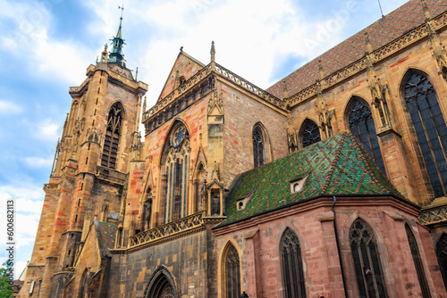 St. Martin's collegiate church in Colmar, Alsace, France