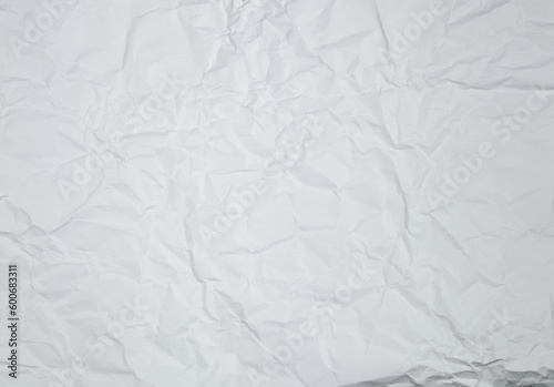 Wrinkled and Crumpled Paper Textured Background